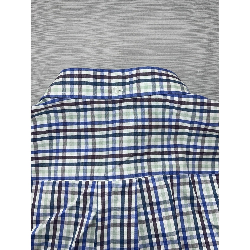 Duluth Trading Co Wrinkle Fighter Multicolor Plaid Button Up Shirt Mens SZ 2XLT - Picture 10 of 16